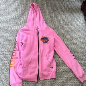Pink Aviator Nation Zip-up